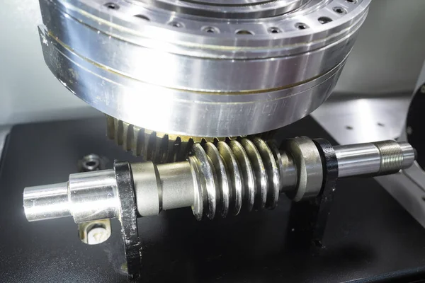 high precision automotive gear box close-up.Gear box for increase and reduce speed. precision gear box assembly with servo motor, rotary index