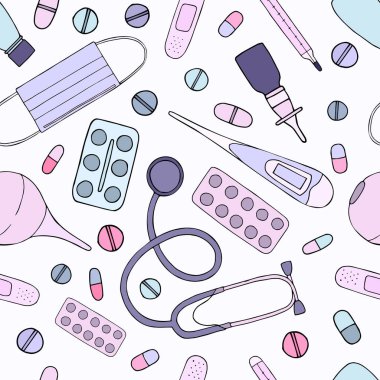 dizayn için tıbbi vektör pürüzsüz arka plan