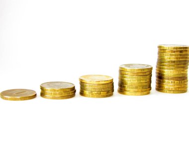 Barlarda yığılmış paralar.