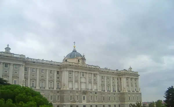 Koninklijk Paleis Madrid, Madrid, Spanje — Stockfoto