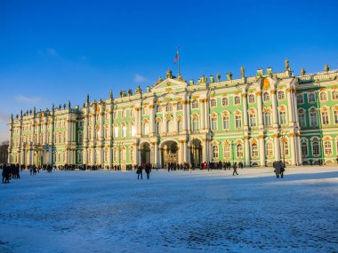Devlet Hermitage Müzesi sanat ve kültür Sankt Petersburg, Rusya. Biri dünyanın en büyük ve en eski müze Catherine büyük tarafından 1764 yılında kuruldu