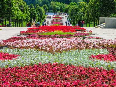 Moskova, Rusya - 18 Haziran. 2017. genel şeklinde Park karmaşık Tsaritsyno yaz