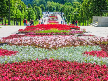 Moskova, Rusya - 18 Haziran. 2017. genel şeklinde Park karmaşık Tsaritsyno yaz