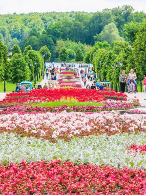 Moskova, Rusya - 18 Haziran. 2017. genel şeklinde Park karmaşık Tsaritsyno yaz