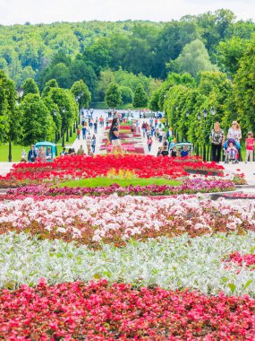 Moskova, Rusya - 18 Haziran. 2017. genel şeklinde Park karmaşık Tsaritsyno yaz