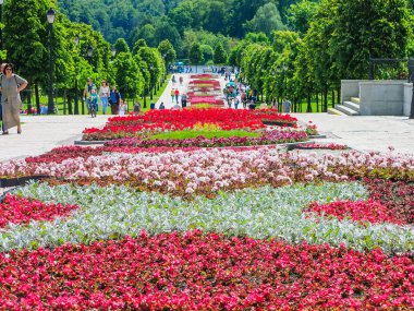 Moskova, Rusya - 18 Haziran. 2017. genel şeklinde Park karmaşık Tsaritsyno yaz