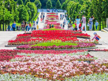 Moskova, Rusya - 18 Haziran. 2017. genel şeklinde Park karmaşık Tsaritsyno yaz