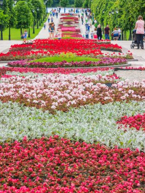 Moskova, Rusya - 18 Haziran. 2017. genel şeklinde Park karmaşık Tsaritsyno yaz