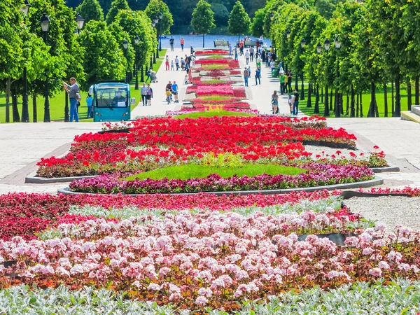 Moscow, Russia - June 18. 2017. general form of Park Complex Tsaritsyno in summer — Stock Photo, Image