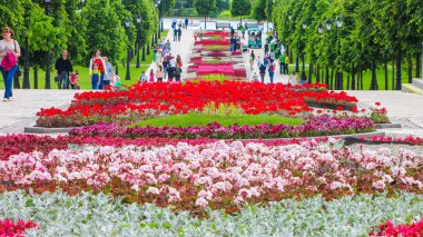 Moskova, Rusya - 18 Haziran. 2017. genel şeklinde Park karmaşık Tsaritsyno yaz