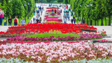 Moskova, Rusya - 18 Haziran. 2017. genel şeklinde Park karmaşık Tsaritsyno yaz