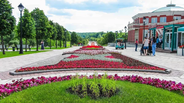 Moskova, Rusya - 18 Haziran. 2017. genel şeklinde Park karmaşık Tsaritsyno yaz