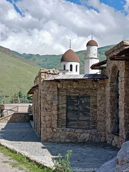 Antiguo Pueblo Alta Montaña Barranco Kabardino Balkaria Rusia —  Fotos de Stock