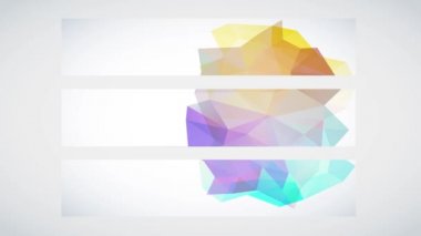 Sayaç Döndürme Ögeleri, Dikey Dikdörtgen Kağıtlar Koleksiyonu ile birleştirilmiştir. 3E üçgenler ve Geometrik Şekiller kullanarak güzel soyut biçimlerle tasarlanmıştır.