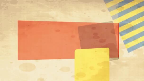 Bahar Zıplama Arkaplan Grafikleri Altında Leke Kirli Noktalarla Kaplı Bir — Stok video