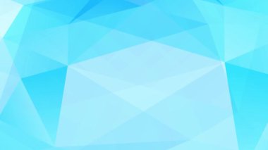 Çokgen Üçgenleri ve Altıgen Silueti ile Geometrik 3D figürünün Değerli Gemstone ya da Şeffaf