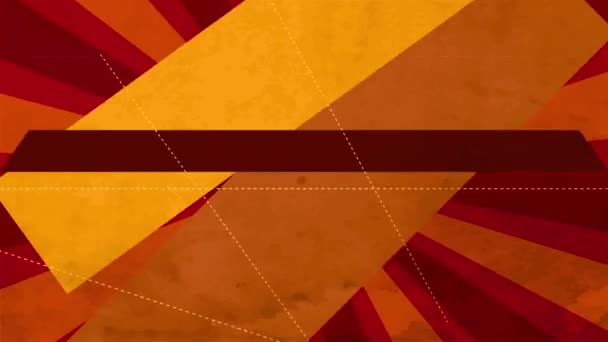 Karton Desenli Süslü Çantasının Bahar Efekti Ile Kayıyor Dikişli Oval — Stok video