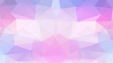 Birbirine Bağlı Kaleydoskopik Rüya Gibi Kolaj Soyut Kurulumu Üçgenlerle dizayn edilmiş Dış ve Açık İç Görüntü Üzerine Daha Koyu Mücevherler ve Çokgenler Yapılandırılmış