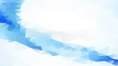 Temiz beyaz katmanlar arasında Geometrik biçimlerle yapılan uzun mavi soyut 3B dalgalı Web sitesi arkaplan düzeninin çapraz feragatnamesi
