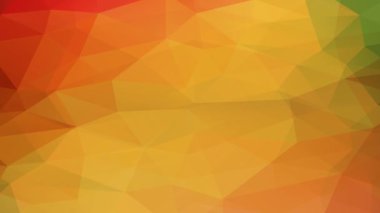 Işıklandırma ve koyu renk üçgenlerinin oluşturduğu kavramsal formların çarpıcı yakınlaştırma efekti bir kolaj oluşturmak için bir araya getirildi