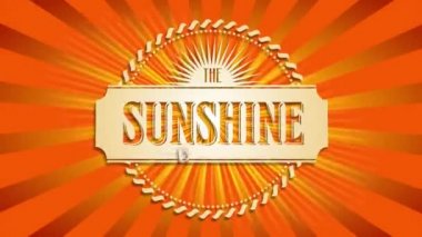 İlkbaharda Pürüzsüz Animasyon ve Muhteşem Tatil Efekti Altından Harflerle Işık Işığı ile hazırlanmış Gün Işığı Sahnesi Üzerine Yazılan Yazıyla Tanıtımlandı