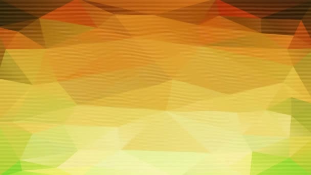 Диагональный Отказ Абстрактных Геометрических Форм Трехмерного Многоугольника Алмазными Головами Треугольниками — стоковое видео