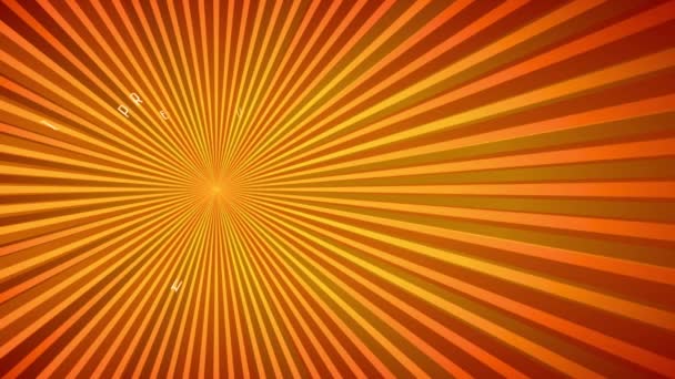 Hladká animace s jarním a točivým efektem prvotřídní kvality Letní ráj se slovy moře a slunce psaný jiskřivým písmem Up Orange Lighting Radiate naznačující první stupeň cestování