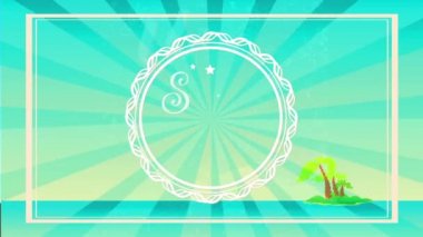 Sunny Beach Sörf Kulübü konseptinin atalet kaydırağıyla birleşerek okyanusun ortasında, sahildeki yazı hatırlatan küçük bir adaya dönüştü.