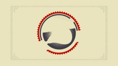 Olgun okul kasabı oluşturan elementlerin hareketi, kesilen et bacağıyla oluşturulan ve sivri kenarlı bir tabakta sertifikalı bir et bacağı ile oluşturulan resim.