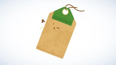 Doğal Doğal Organik Çiftlik Ürünlerinin Hızlı Süratli Süratle Süratli Hareketi Eskitilmiş Harf kullanarak Geri Dönüşümlü Malzemelerden Yapılan Karton Etiketler Yapımı Tasarım Sanatı