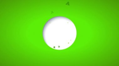 Çevreye dost bir ürünün yapraklarını oluşturan elementleri kaydır ve ölçeklendir. Limon yeşili bir tuvalin üzerinde eski bir ürün kullanarak.