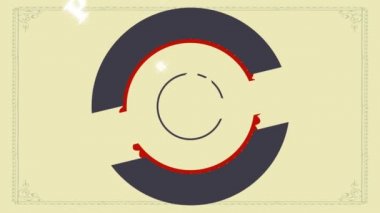 Klasik Mermer Sınır Üzerinde Klasik Sınır Üzerinde Yazılan Premium Kaliteli Sığırlar Sözcüklerle İlkbahar Etkisi Canlandırmasıyla Yavaş Ölçeklendirme