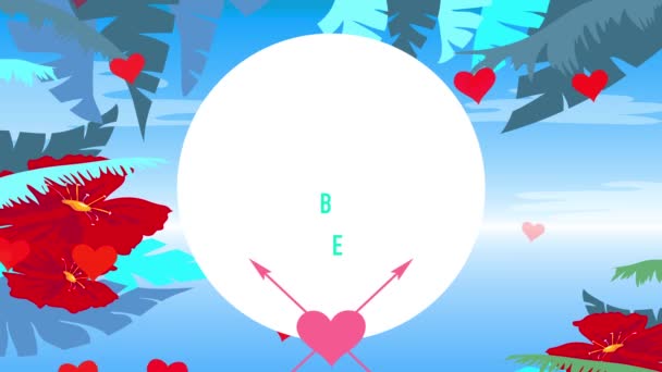 Velocidad Lineal Disminuir Movimiento Existir Amor Escrito Central Ambas Flechas Cruzadas Pequeño Corazón Interno Que Contiene Una Palabra Sobre Escena Latitud