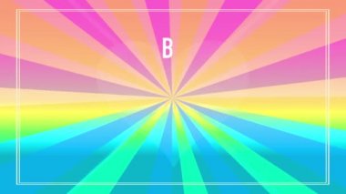 Sevgililer Günü kartının durağan kaydırağıyla birleşmiş olarak. Aşkım ol, yaz boyunca çapraz aşk okları arasında yazılan uzun ışık huzmeleri merkeze işaret ediyor.