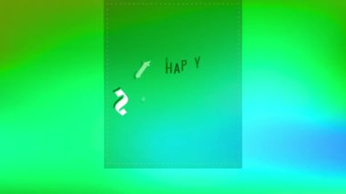 Geleneksel Sembolizmi temsil eden Şanslı Yonca Çizen Yeşil Kesme Katmanında Mutlu Aziz Patricks Günü Oluşturan Ögelerin Tekrarı