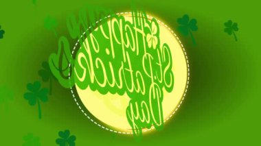 Gülümseyen Aziz Patrick Günü 'nün Atalet Sıçrayışı ve Dönüşü Temalı Biramat Tanımlama Tarihi: 17 Mart İrlanda Tatilini Kutlama Günü