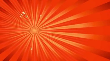 İspanyol Bayrağı ve Motivasyon Senaryosu Feliz Navidad Y Prospero Ano Nuevo 'nun Retro Sahnesi ile İlkbahar ve Noel Davetiyelerinin Dönüşü Etkisi ile Pürüzsüz Animasyon