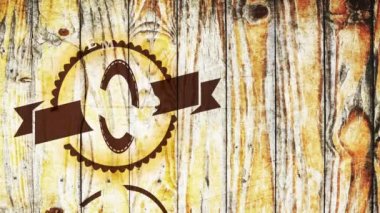 Süslü Değer Veren Atalet Hareketi Saf Kasap Şarküteri Kavramı ve Boğa Kafalı Ahşap Sahnesi