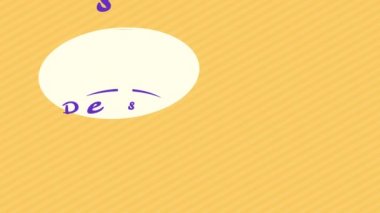 Yumuşak Çoklu Renk Çemberli Pasta Dükkanı için Kek Tedavi Kartı Animasyonu Eylemsiz Sıçrama ve Döndürme Etkisi