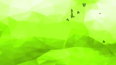 Dönen ve zıplayan elementler, kaliteli Doğal Meyve İyi Satışlı Yeşil Elmalar ve 3 boyutlu soyut özgeçmiş üzerine modaya uygun yazı kapağı oluşturur.