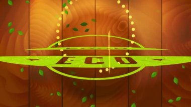 Doğal Sürdürülebilir Eko-Tür Ürünleri Etiketinde Yeniden Kullanılabilir Kısmıyla Yeşil Sağlıklı Yeşile Dönüşmenin Atalet Sıçraması