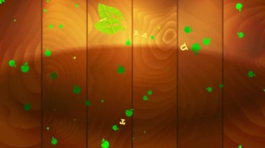 Zıplayan Düz Elementler Sebze Çeşitliliği Oluşturan Çiğ Beslenme İşareti Tahta ve Yeşil Parça Sağlık Bilinci ve Beslenme İstikrarı Sağlanması İçin