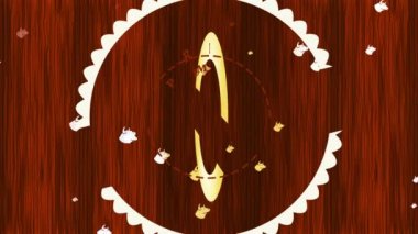 Atalet Zıplama ve Döndürme Yüksek Talepli Sığır Animasyonu Ünlü Gıda Mağazası Bağlantısından Resmi Simge ile Mükemmel Pazarlama Stratejisi