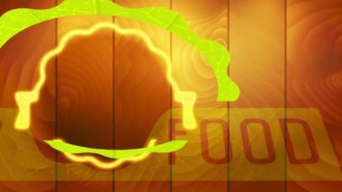 Yeniden kullanılabilir karton ile Eko Besin Animasyonunun Yumuşak Süratli Hızlandırılması ve Sayısallaştırılmış Ahşap Boşlukta Doku Oval Görseli Bırakır