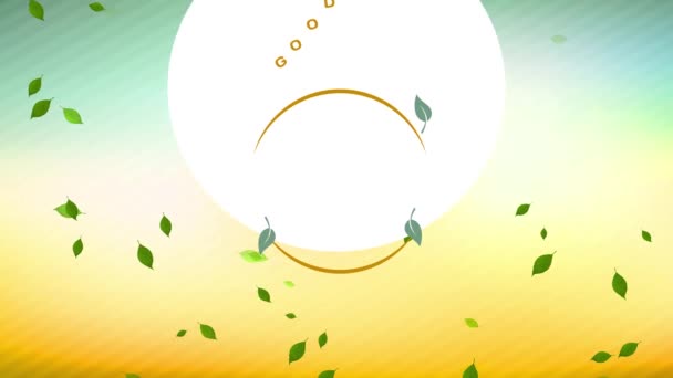 Speed Ramping Slide Animation Artistic Eco Kind Nurture Company Wspieranie — Wideo stockowe