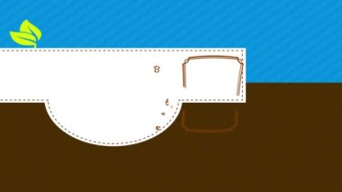 Pürüzsüz Hız Animasyonu Paket Kaplama En İyi Değerli Kahve Vintage Rozetli ve Yeşil Yapraklı Taze