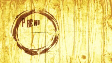 Dönen ve zıplayan elementler, şafak vakti kahve dükkanı kurulunu oluşturur. Parlak içecekler sunarlar. Ahşap desenli harika kokulu.