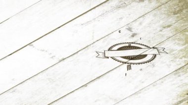 Kahve dükkanının hızlanmasıyla eylemsizlik hareketi Latte uzmanlık sanatı% 100 prim değer veren klasik eğri kereste üzerine izole edilmiş bir firma sunuyor