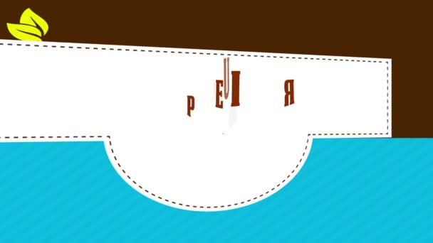 スピン バウンスをスライドと組み合わせることで最高のコレクションパッケージの動きを瞬時に特別なグルメ自然コーヒー品質を準備するダークアメリカーノ — ストック動画