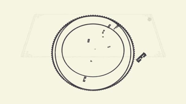 Luminantie Conditioning Motion Elements Generating Coffee Shop Art Coffee Tasting — Stockvideo